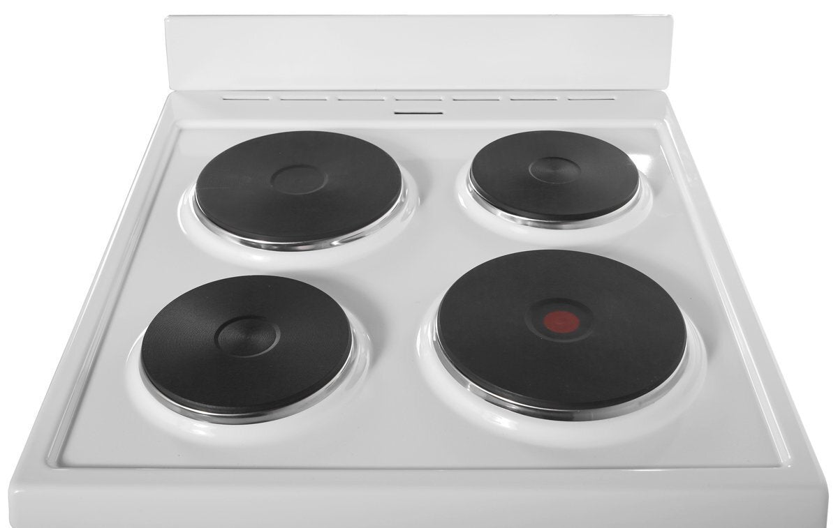 Haier 54cm Freestanding Electric Cooker HOR54S5CW1 - Energy Efficient Countertop Stove for Small Kitchens, Dorms & Apartments | Perfect for Boiling, Frying & Simmering