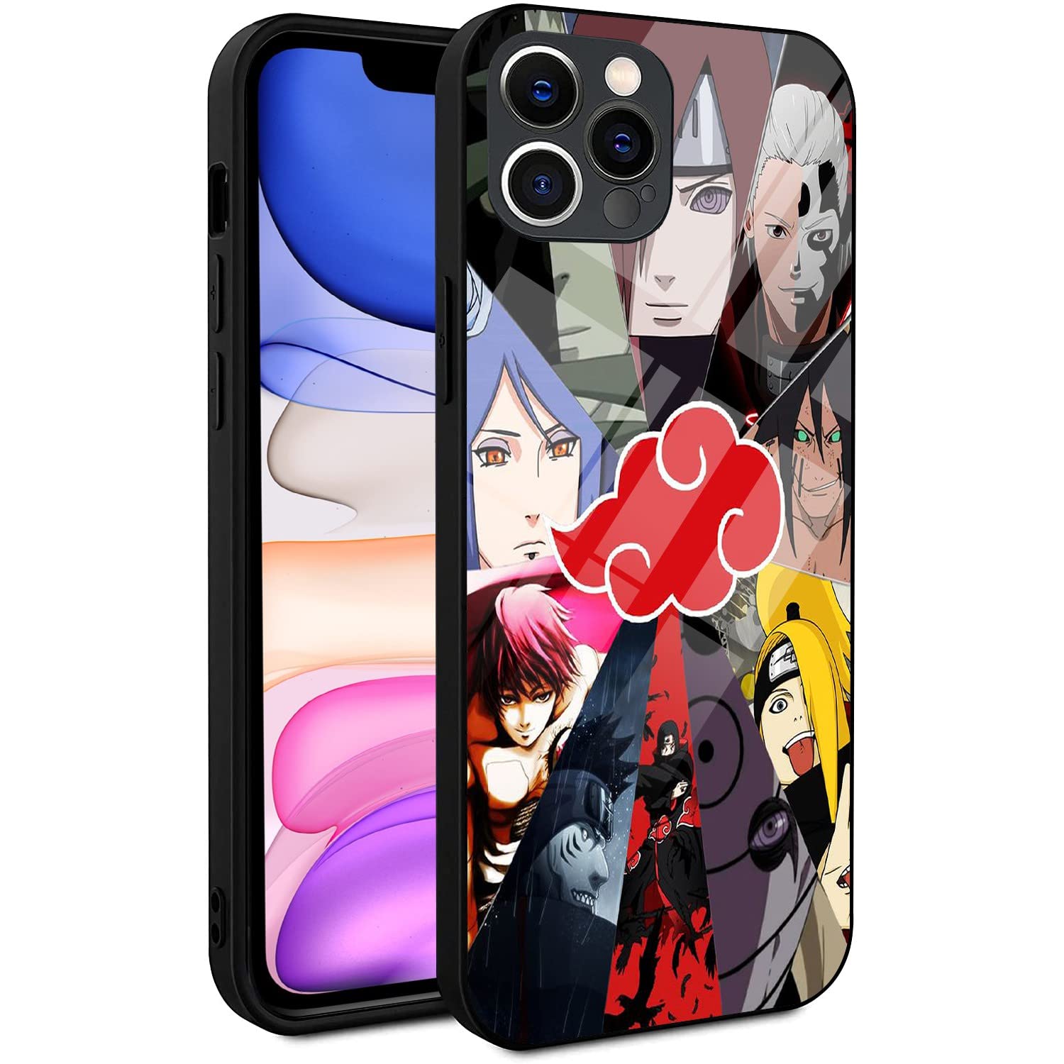 Premium Anime Cartoon Ballplayer iPhone 12 Pro Case - Luxury Design Soft Silicone & Clear TPU Shockproof Protective Cover for Men & Women (6.1 Inch) - Perfect for Sports Fans, Daily Use & Gift Giving