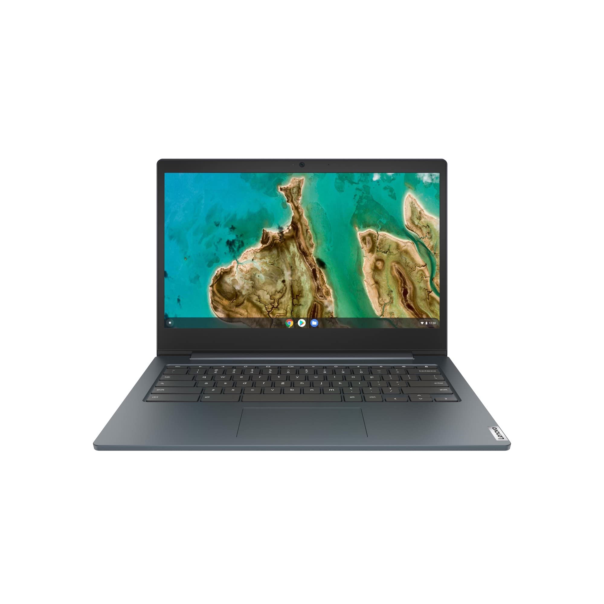 Lenovo Ideapad 3 Chromebook 14-inch Laptop - Intel Celeron N4020 Processor, 4GB RAM, 64GB eMMC Storage, Abyss Blue (82C1002AUS) with Free Headset - Perfect for Students, Remote Work & Online Learning