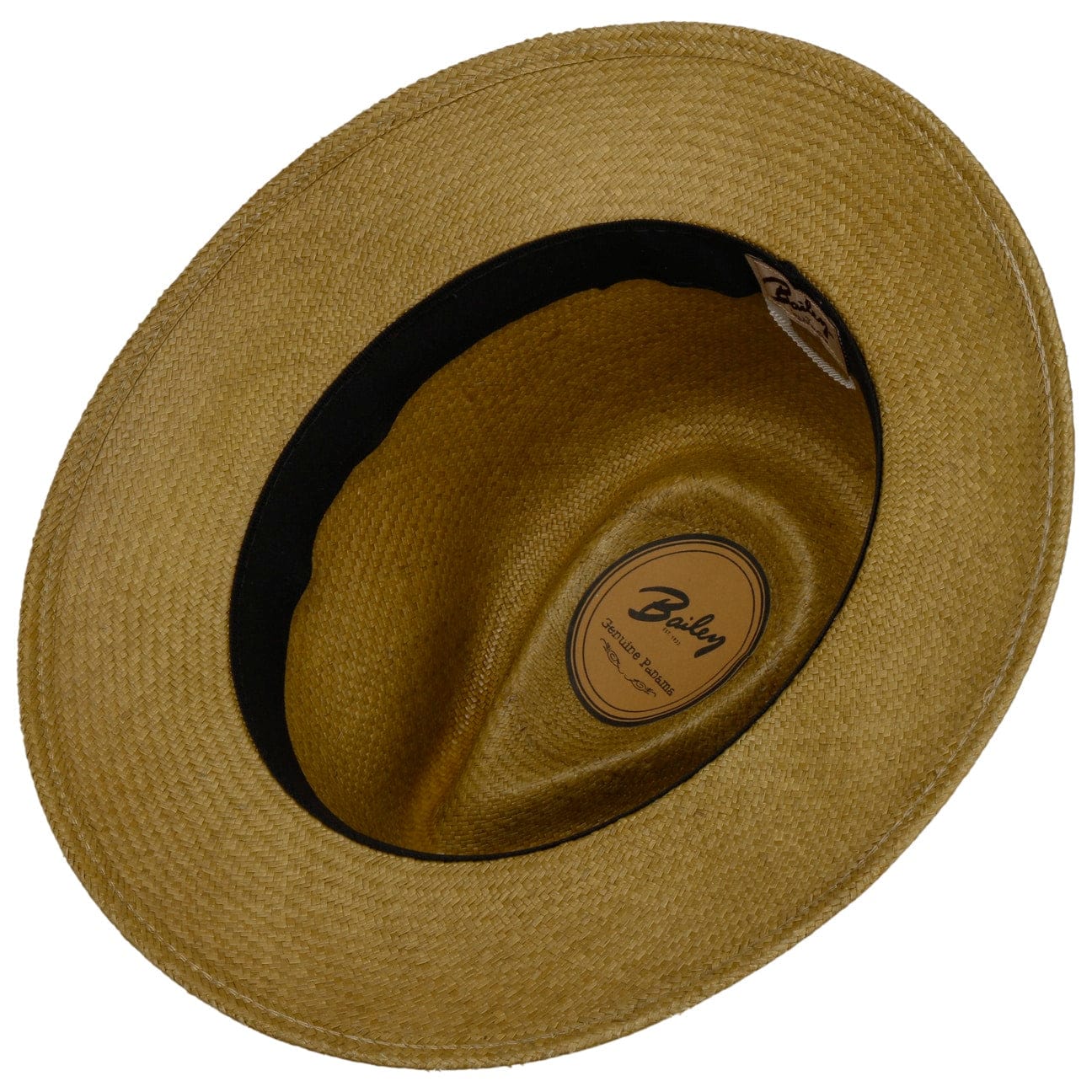 Brooks Panama Hat by Bailey 1922 - Premium Straw Fedora Hat for Men & Women - Perfect for Beach, Summer Outfits & Outdoor Events
