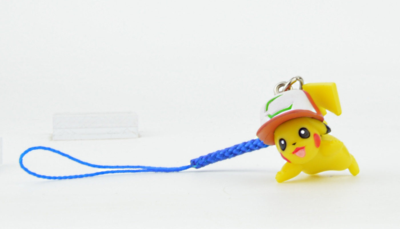 Pokemon I Choose You Movie Pikachu Takara Tomy Keychain Strap - Cute Anime Collectible for Backpacks, Bags & Keyrings