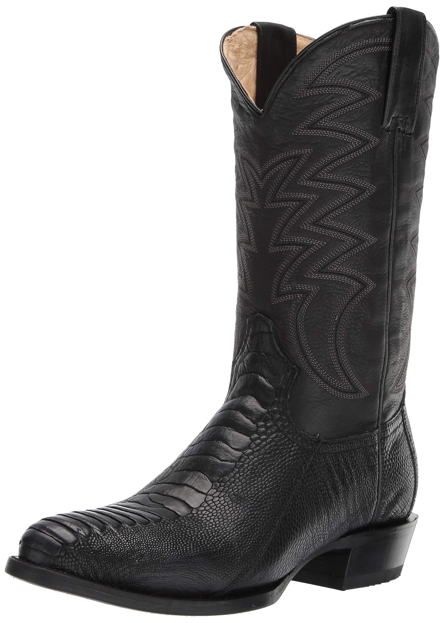ROPER Men's Silverton Western Boots - Genuine Leather Cowboy Boots for Men, Comfortable & Durable Riding Boots - Perfect for Country Music Festivals, Rodeos & Western Style Outfits
