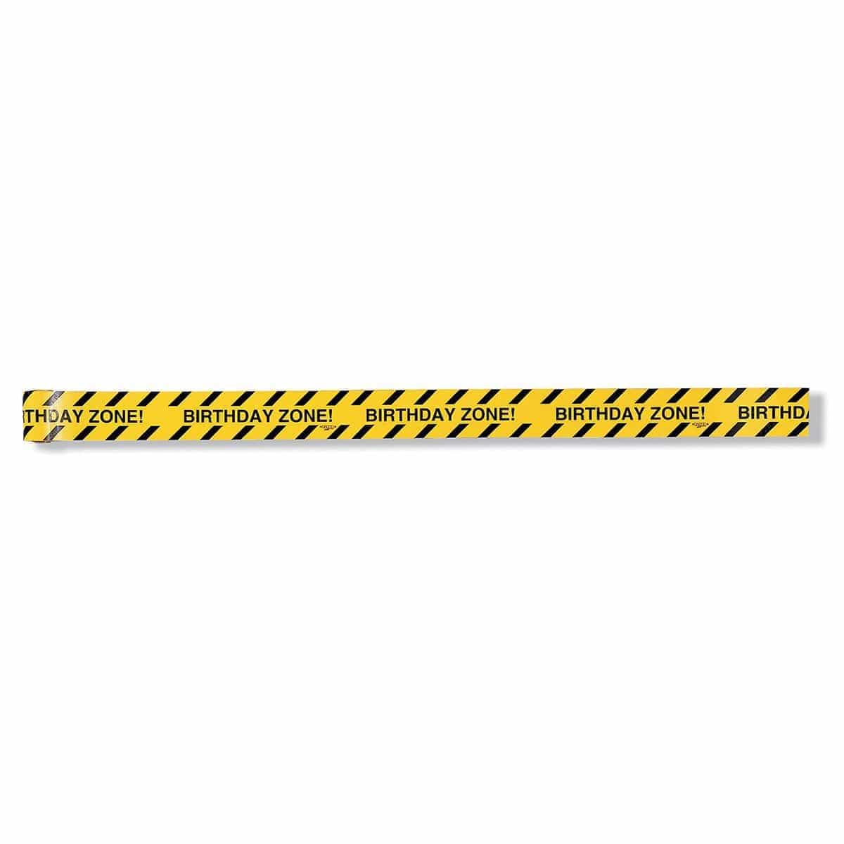 Big Dig Construction Tape - Heavy Duty Barrier Fence for Construction Sites, Road Work, and Safety Zones - Durable, Weather-Resistant, High Visibility Safety Barrier for Outdoor Use