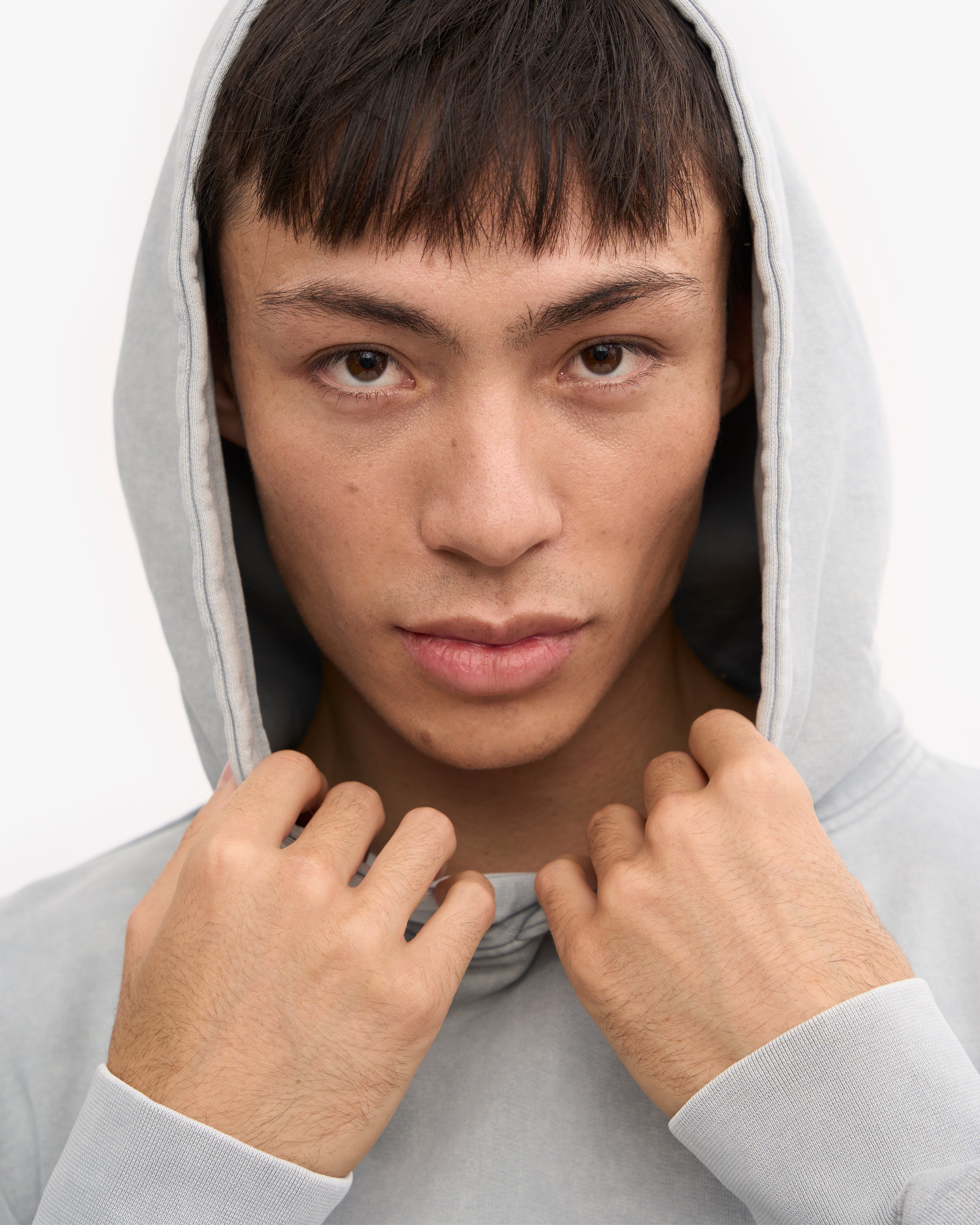 Organic Oversized Hoodie - Faded Grey - Cozy & Stylish Pullover for Men & Women - Perfect for Casual Wear, Loungewear & Outdoor Activities