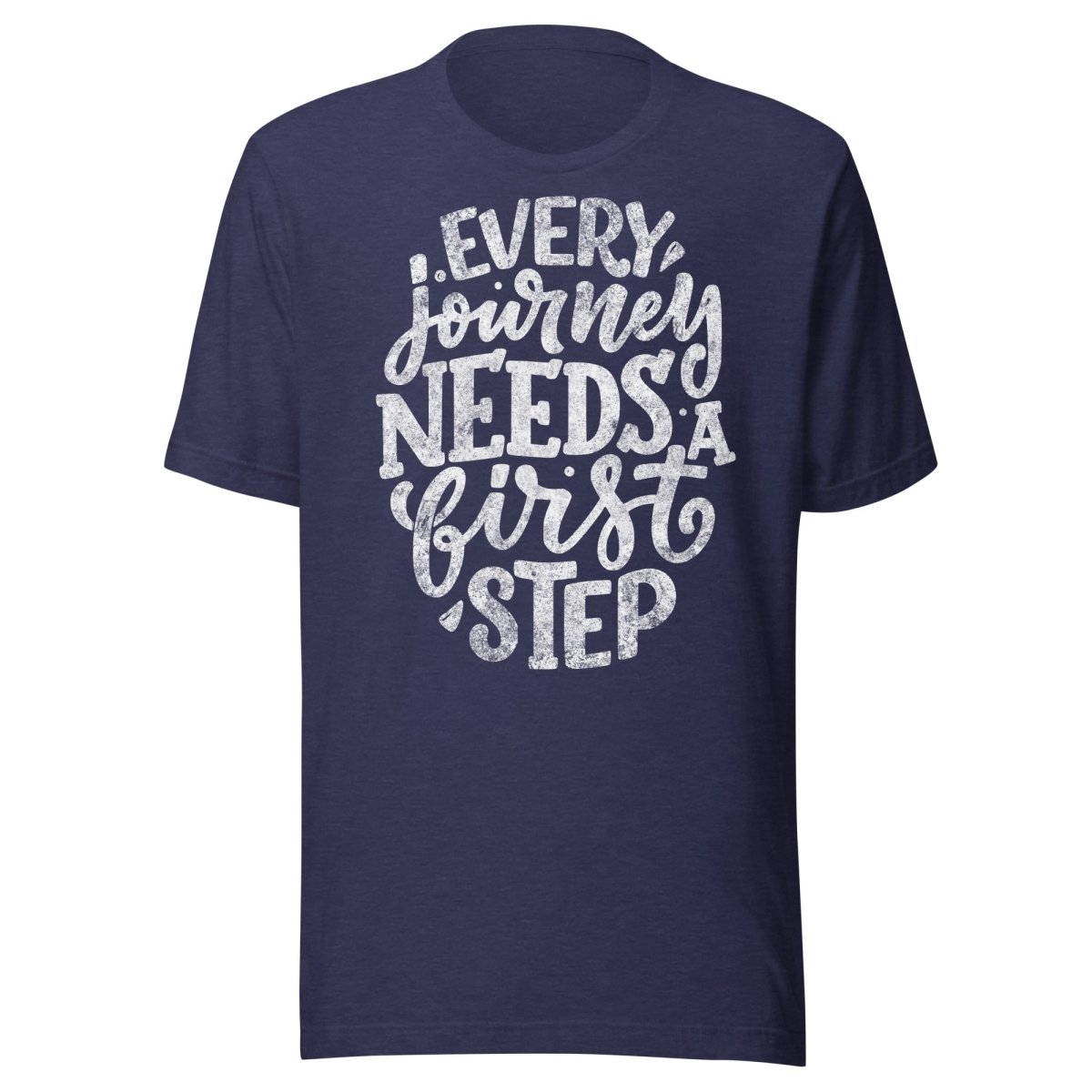 Courageous Sobriety Journey Unisex T-Shirt - Inspirational Recovery Tee for Men & Women - Perfect for AA Meetings, Sober Events & Daily Motivation