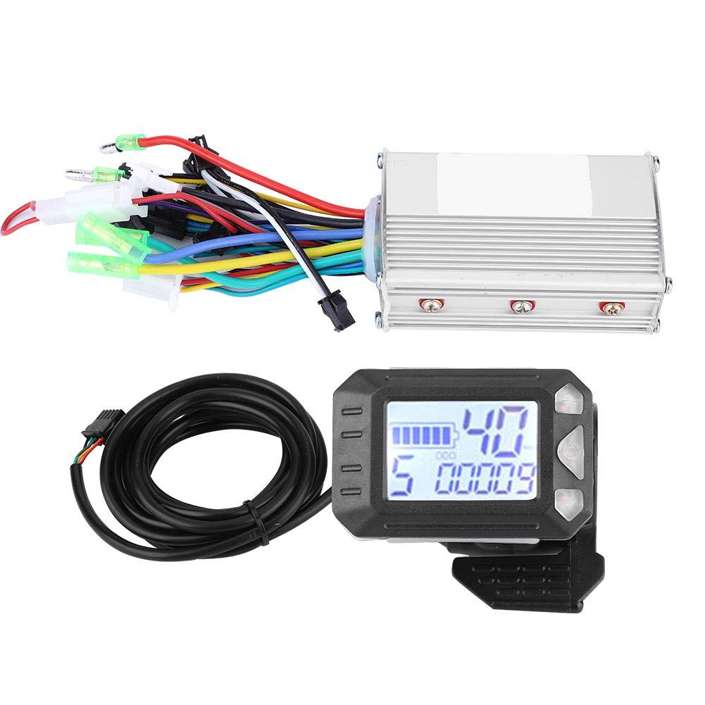 Ichiias 350W 36V Brushless Electric Scooter Controller - Durable Plastic & Metal E-Bike Motor Controller for Electric Bicycles - Perfect for Commuting & Urban Transportation