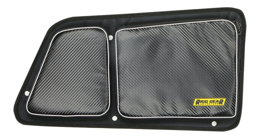 Nelson Rigg RG-002 Black RZR Rear Upper Door Bag Set - Waterproof Storage for UTV, ATV & Side-by-Side Vehicles - Perfect for Off-Road Adventures, Camping & Hunting Gear Organization
