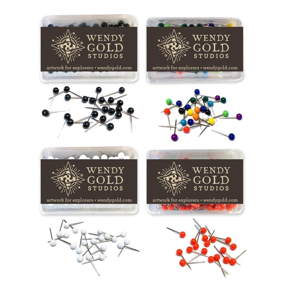Personalized Push Pin World Map for Travel Enthusiasts - Custom Travel Map with Pins, Perfect Retirement Gift for Adventurers | Track Your Worldwide Adventures & Memorable Trips