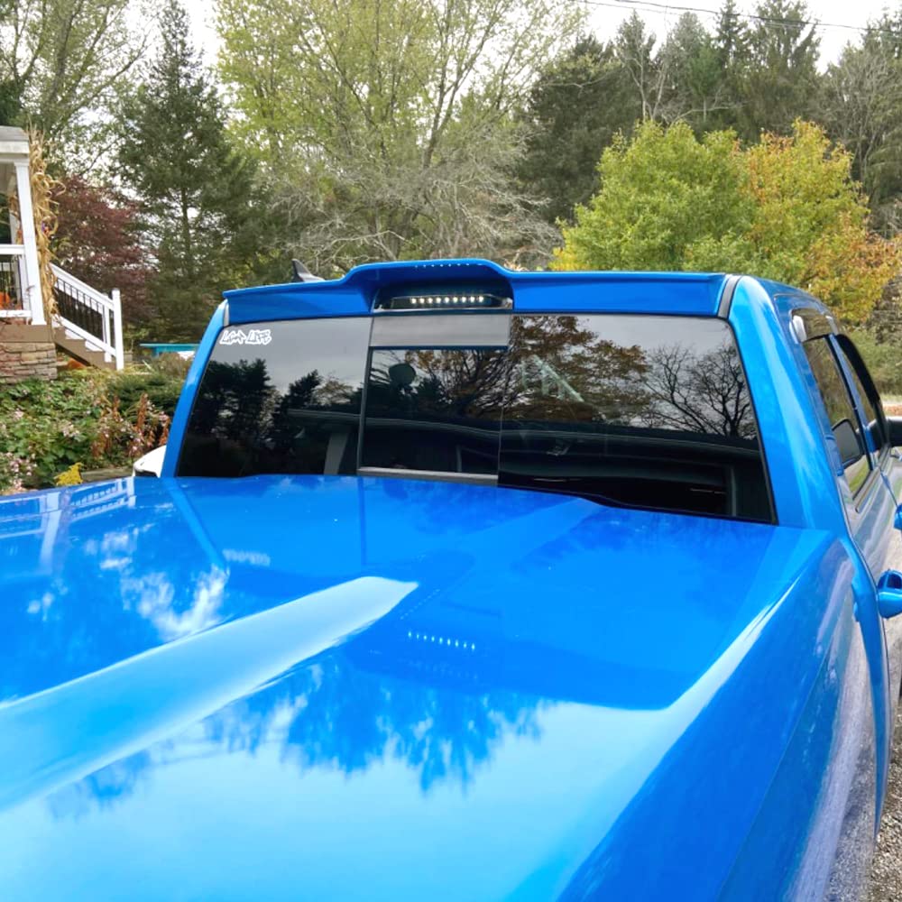 EGR982859 Painted EGR Truck Cab Spoiler for Dodge Ram 1500/2500/3500 | Light Khaki Metallic (AJC) | Aerodynamic Enhancement & Improved Fuel Efficiency | Perfect for Off-Roading & Highway Driving