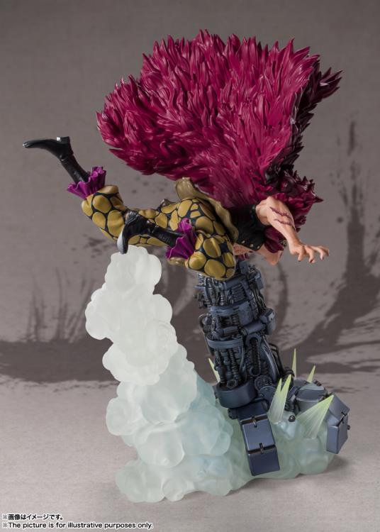Figuarts Zero Extra Battle One Piece Eustass Kid Statue - Battle of Monsters on Onigashima - Anime Collectible Figure for Display & Gifts