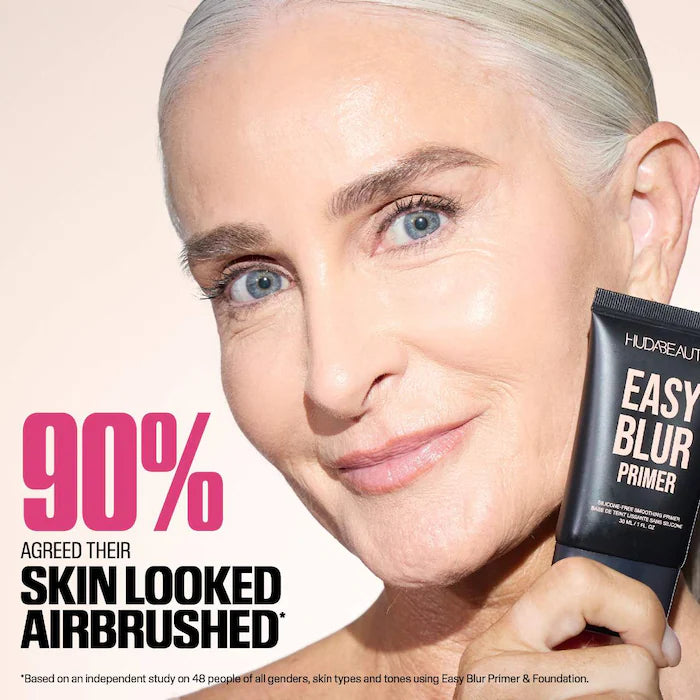 HUDA BEAUTY Primer Easy Blur™ - Smoothing Face Primer for Pore Minimizing & Flawless Makeup Base | Perfect for Daily Wear & Special Occasions