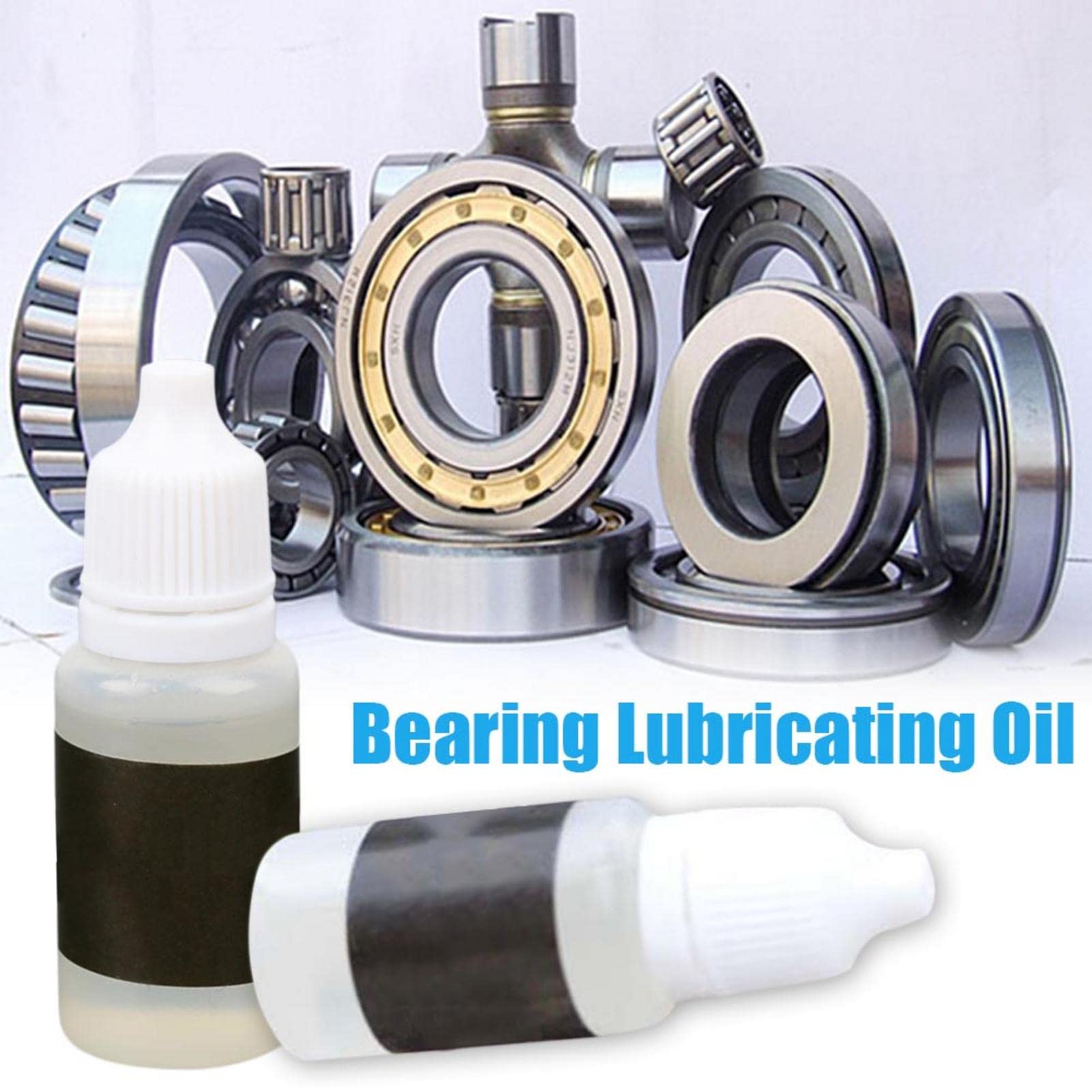 Facynde 2 Bottles Speed Cream Skate Bearing Lubricant - Low Viscosity Bearing Oil for Roller Skates, Drift Boards, Skateboards - Essential Roller Skate Tool (10ml/Bottle) - Perfect for Smooth Rides & Long-Lasting Performance