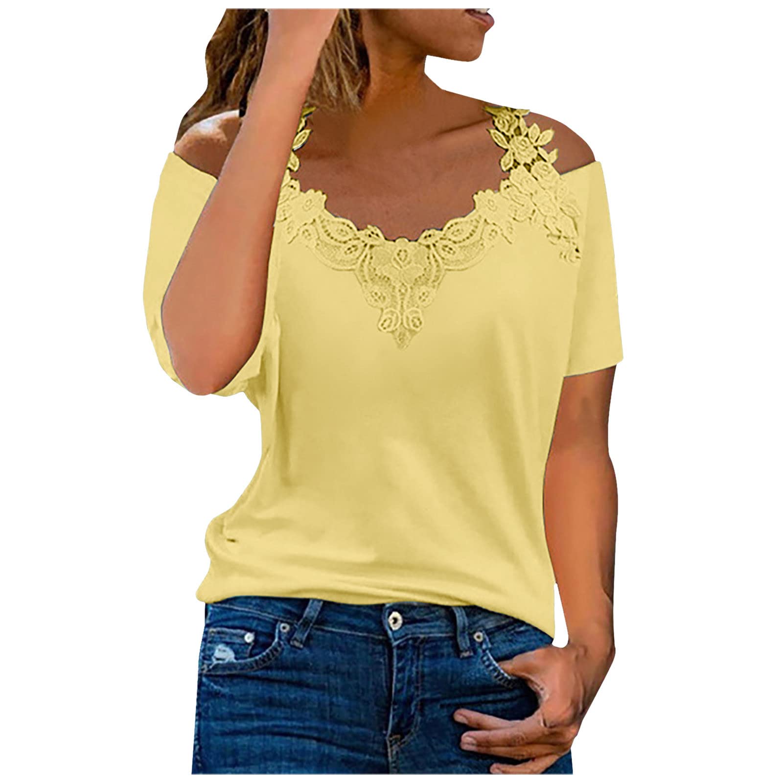 Plus Size Tunic Tops for Women - Short Sleeve Summer T-Shirts - Loose Fit Casual Blouse | Perfect for Office, Vacation & Everyday Wear