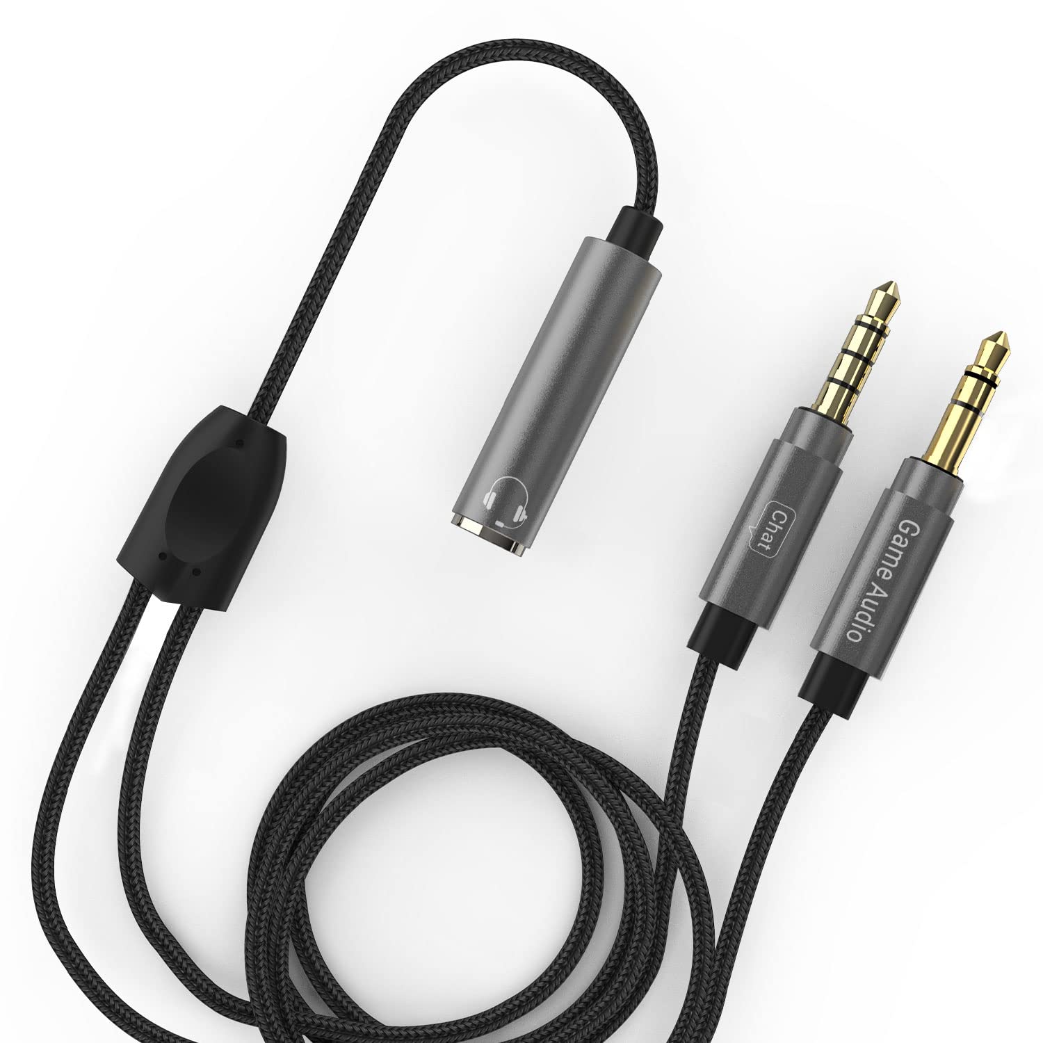 Cubilux AM-2 Headset Adapter for Xbox One/360, PS4/PS5 & Nintendo Switch - Game Chat Mixer Cable for Streaming Game Audio to Phone/PC | Perfect for Live Streaming, Gaming & Voice Chat