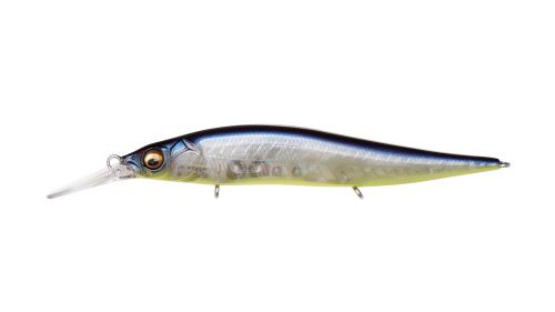 Megabass Vision Oneten +1 Jr. Jerkbait Fishing Lure - Topwater Bass Bait for Freshwater & Saltwater Fishing - Perfect for Casting, Trolling, and Jerkbait Techniques