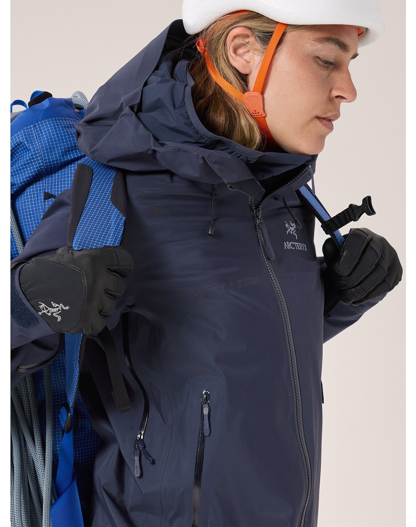 Women's Beta AR Jacket with StormHood - Waterproof & Breathable Outdoor Shell for Hiking, Skiing & Extreme Weather - X000006794