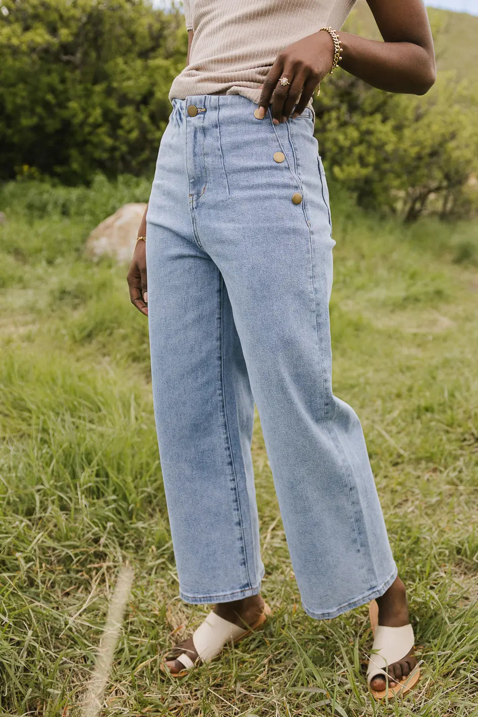 Amiri Wide Leg Light Wash Jeans for Women - High Waisted Distressed Denim Pants | Casual Streetwear, Vintage Style Outfits & Everyday Wear