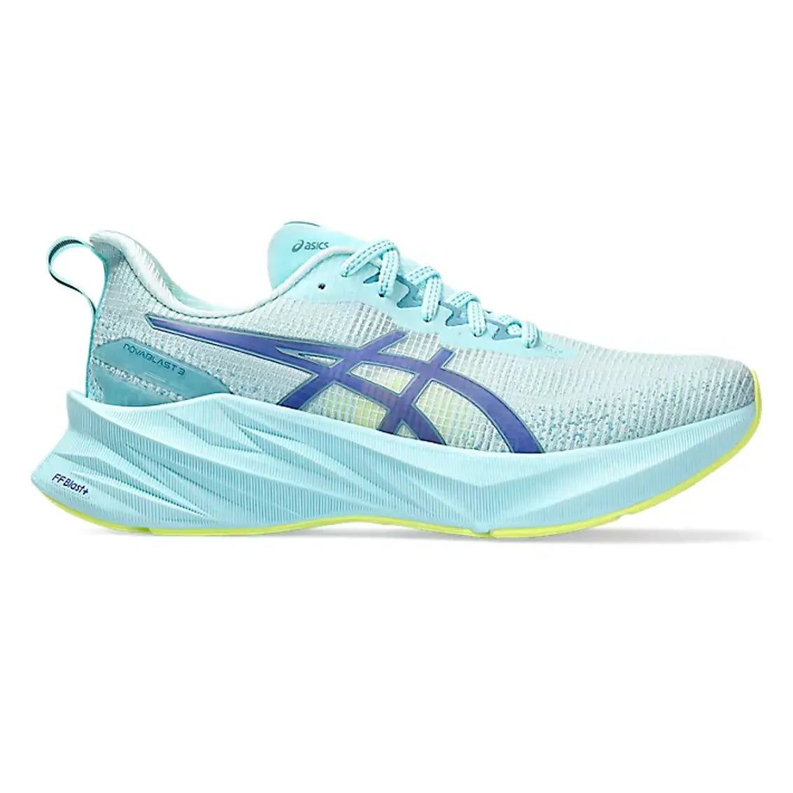ASICS Novablast 3 LE Women's Running Shoes - Aquamarine/Purple | Lightweight Cushioned Sneakers for Jogging, Gym & Daily Wear