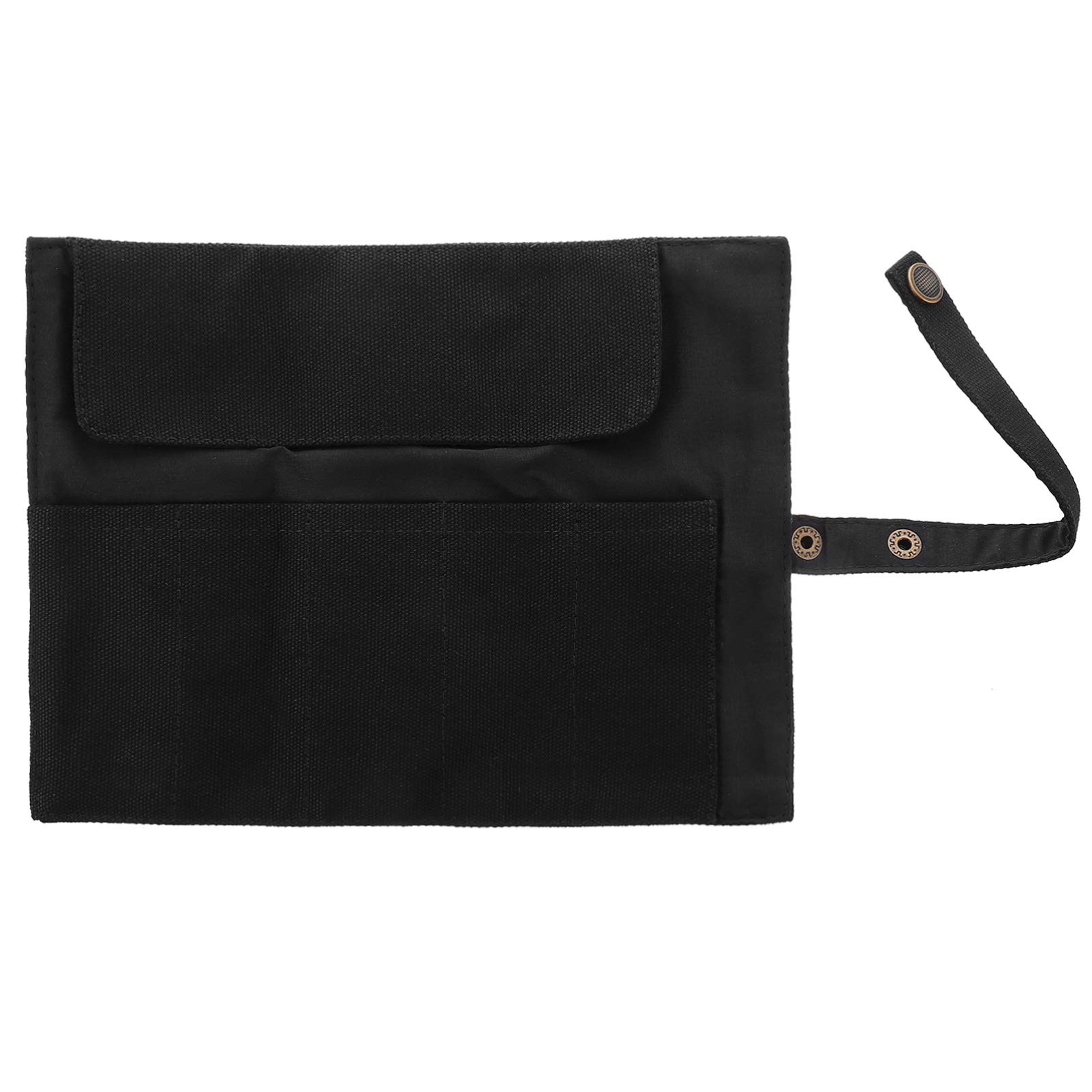 POPETPOP Canvas Watch Band Holder Storage Bag - Foldable Travel Watch Roll Organizer for Watch Straps & Accessories | Perfect for Watch Collectors, Travel & Home Storage