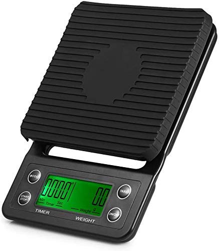 **Precision Digital Kitchen Scale - 3kg/0.1g ABS Food Scale with Backlit LCD Display for Baking, Cooking & Portion Control (Black) | Perfect for Home, Restaurant & Meal Prep**