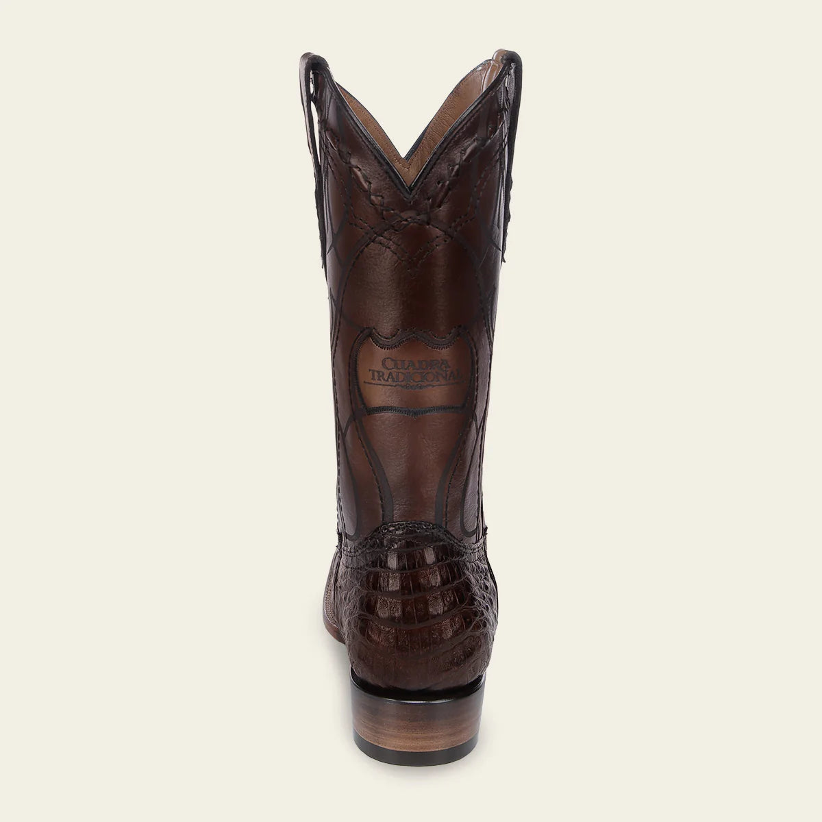 Premium Men's Cuadra Honey Cowboy Rodeo Boots - Genuine Caiman Leather Western Boots for Country Dancing, Rodeo & Outdoor Adventures