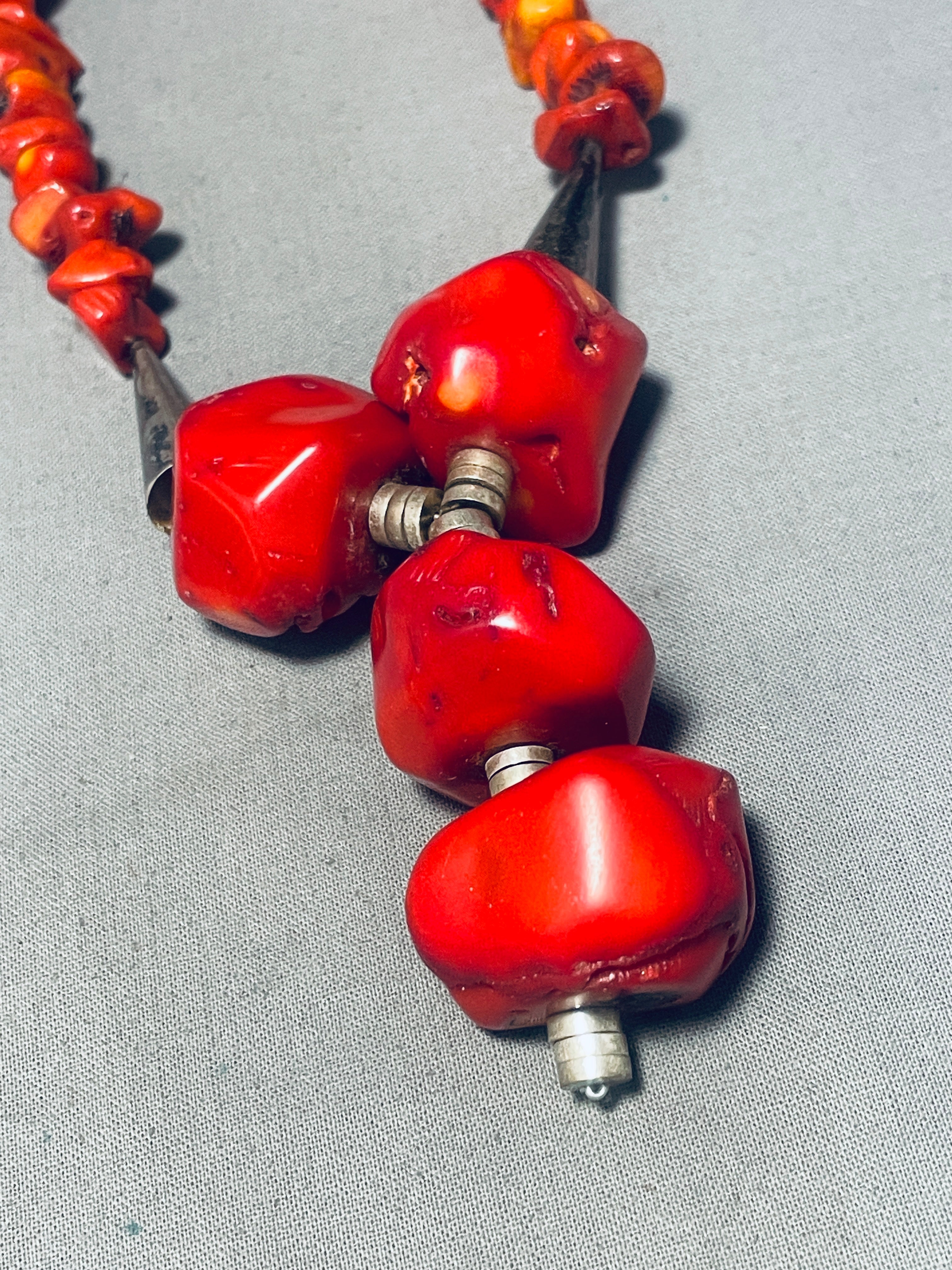 133 Grams Chunky Vintage Native American Navajo Sterling Silver Necklace - Handmade Tribal Jewelry for Women, Boho Fashion Statement, Perfect for Festivals & Special Occasions
