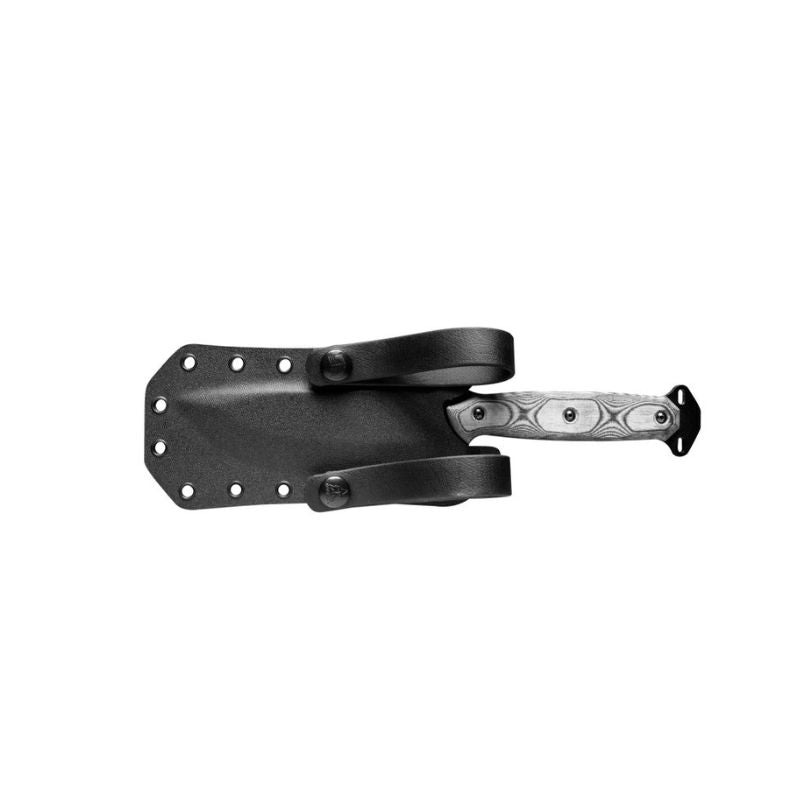 TOPS Knives Skullcrusher's Xtreme Sidekick Tactical Fixed Blade Knife - Outdoor Survival, Hunting, Camping & EDC Utility Knife for Adventurers