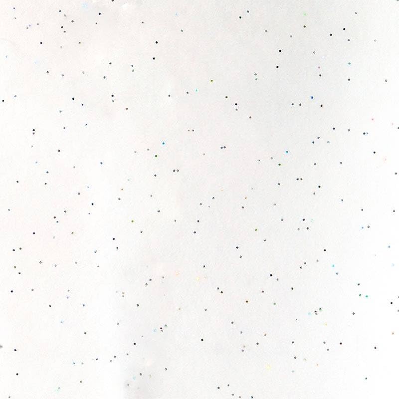 White Glitter Tissue Paper 20x30 Inches - Pack of 200 Sheets | Perfect for Gift Wrapping, Party Decorations & Craft Projects