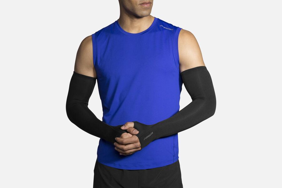 Dash Arm Warmers (Black) - Lightweight & Breathable for Running, Cycling & Outdoor Workouts - Stay Warm & Comfortable in Cold Weather