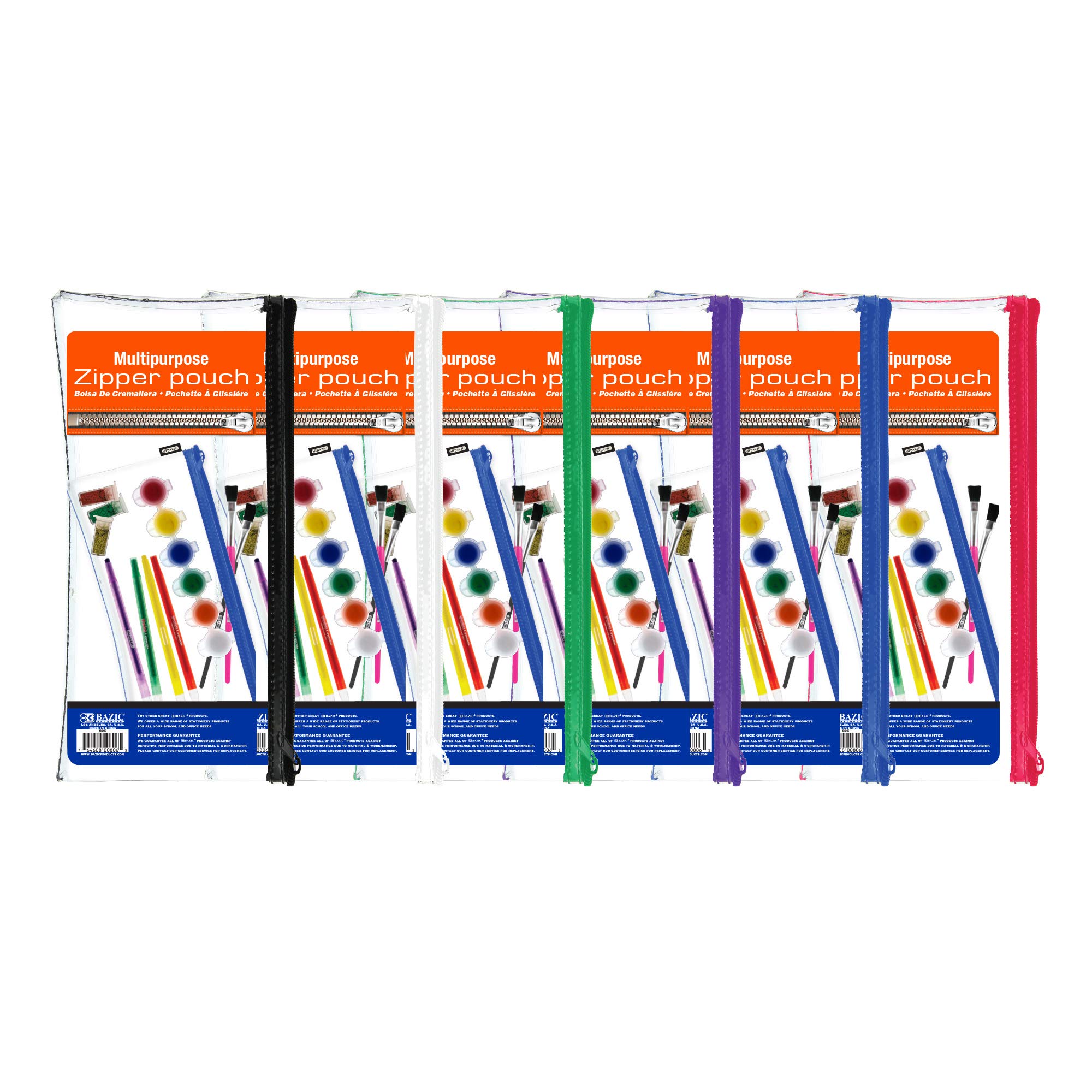 BAZIC 3-Ring Binder Pencil Pouch - 11