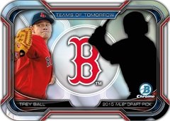 2015 Bowman Draft Picks Baseball Cards Hobby Box - 24 Packs/Box (7 Cards Each) with 1 Guaranteed Autograph - Rookie Inserts, Parallels & Die Cuts - Perfect for Collectors, Investors & Fantasy Baseball Fans - Official Release Date 11/25/2015