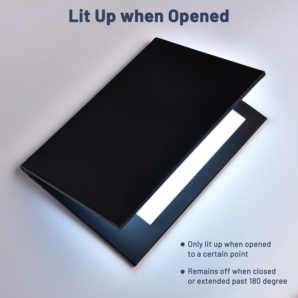 TheLAShop LED Menu Cover - Holds 2 Standard 8.5