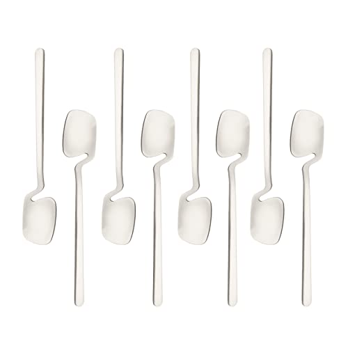 8Pcs teaspoon-Silver