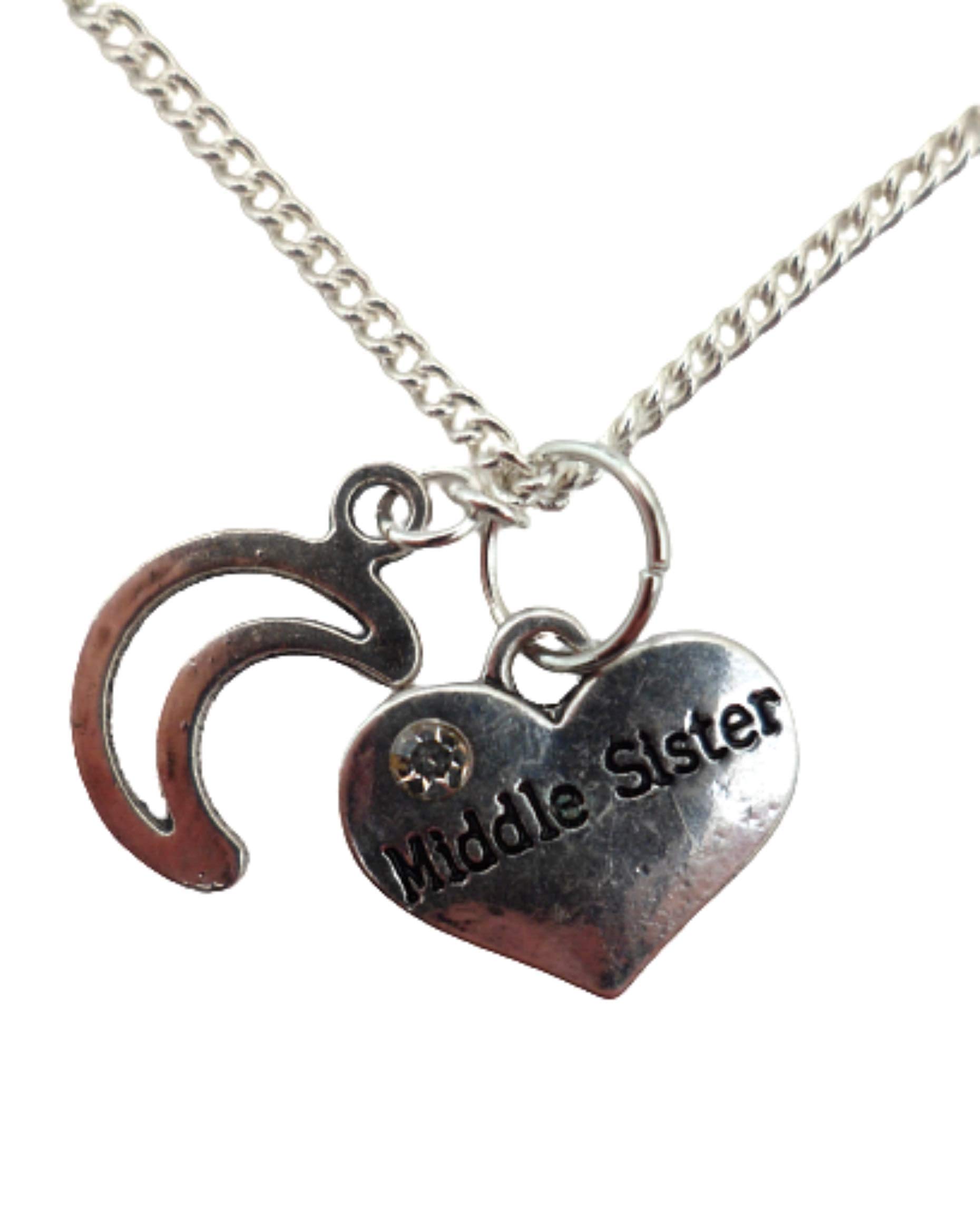 Sterling Silver Plated Heart Gemstone Charm Necklace for Women - Elegant Jewelry Gift for Sister, Girlfriend, or Loved One | Perfect for Valentine's Day, Anniversary, Birthday & Special Occasions