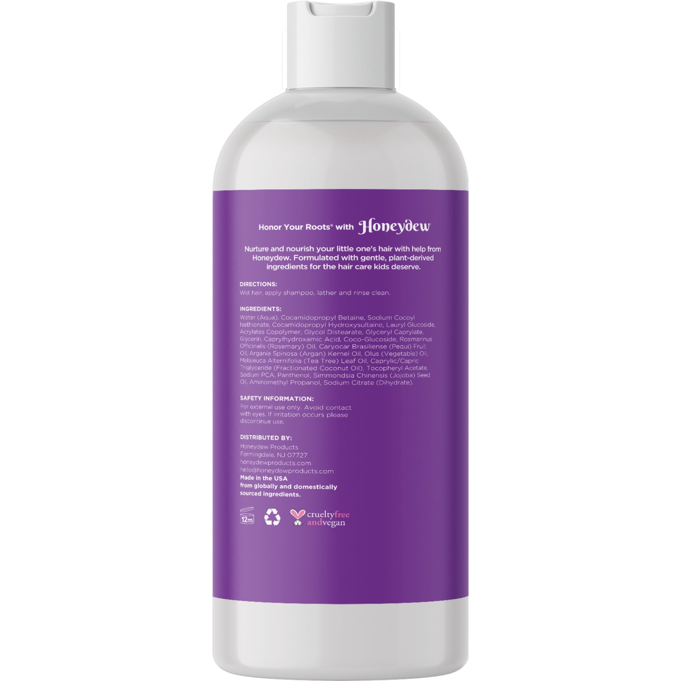 Natural Rosemary Scalp Treatment Shampoo for Kids - Gentle & Soothing Hair Care for Children with Dry Scalp & Dandruff | Perfect for Daily Use & Sensitive Skin