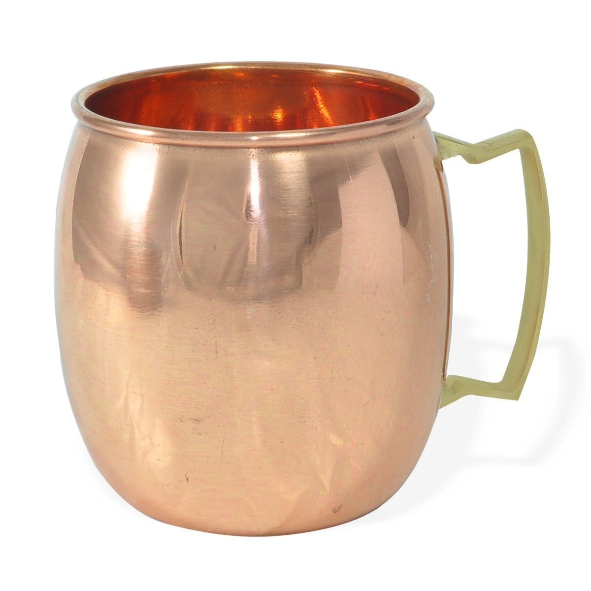 12-Piece Copper Moscow Mule Mugs Set - Hammered Copper Cups for Cocktails, Iced Coffee & Beer - Perfect for Parties, Bars & Home Entertaining