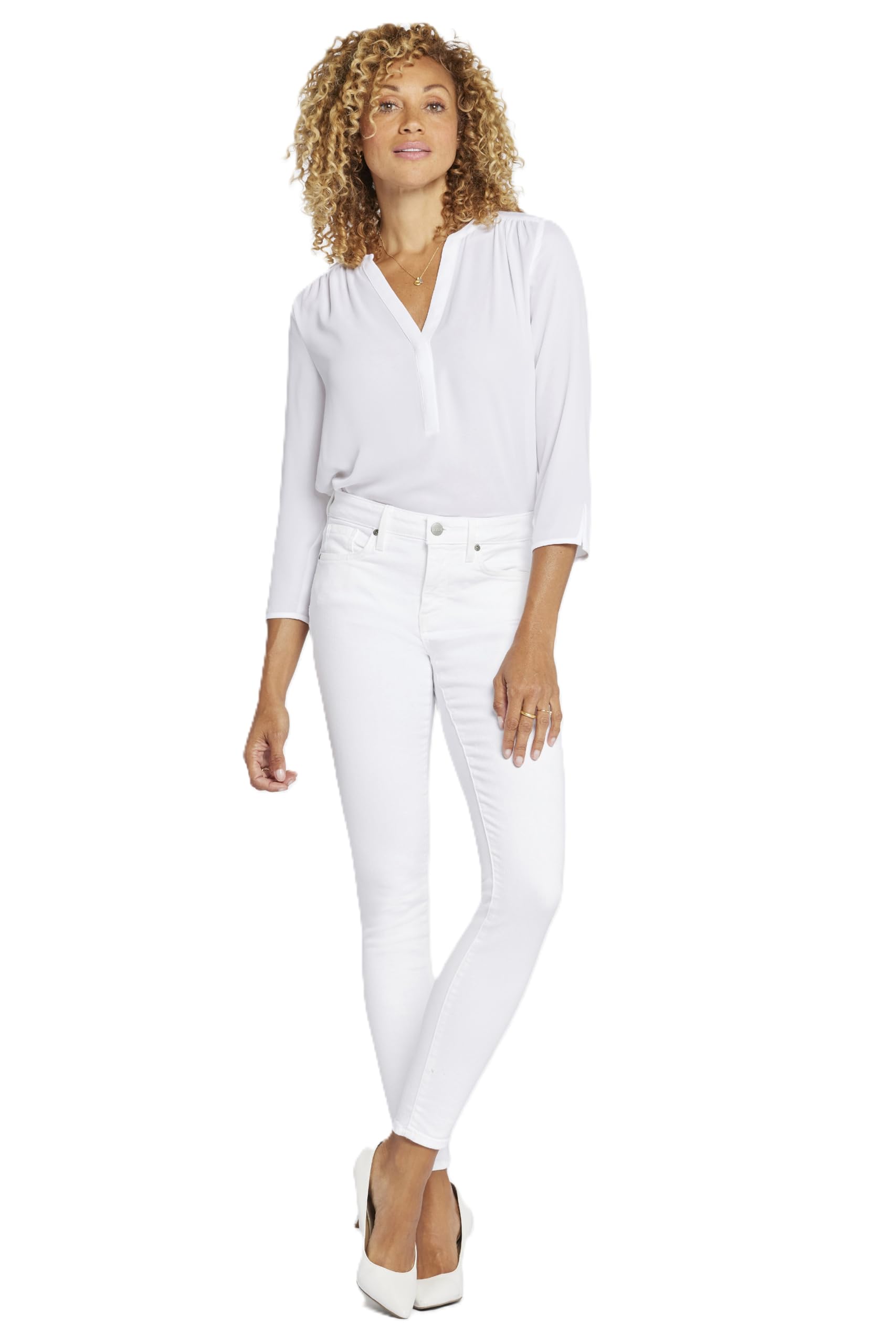 NYDJ Women's Ami Skinny Legging Denim Jeans - Stretch Comfort Fit High Waist Ankle Jeans for Everyday Wear | Office, Casual & Weekend Outfits