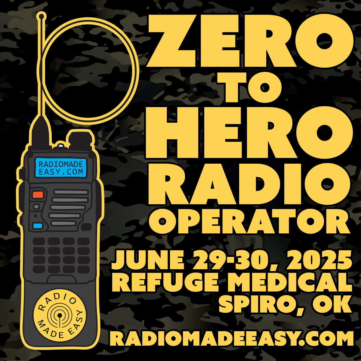 Zero to Hero Radio Operator Guide - Learn Ham Radio Basics & Get Licensed | Perfect for Beginners, Emergency Preparedness & Outdoor Adventures