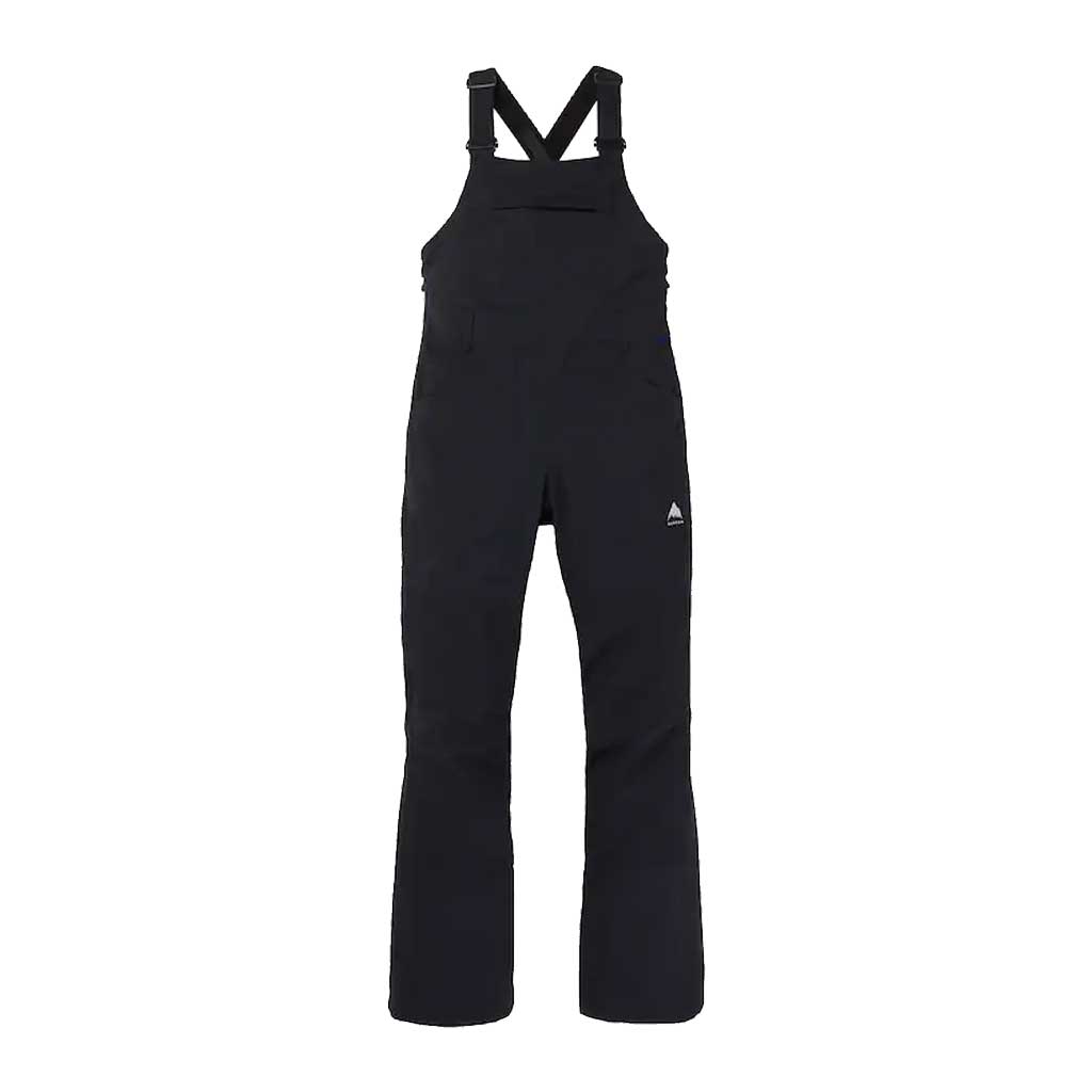Burton 23/24 Women's Avalon Bib Snow Pants - Waterproof Insulated Ski Bib Overalls for Women - True Black - Perfect for Skiing, Snowboarding & Winter Outdoor Activities