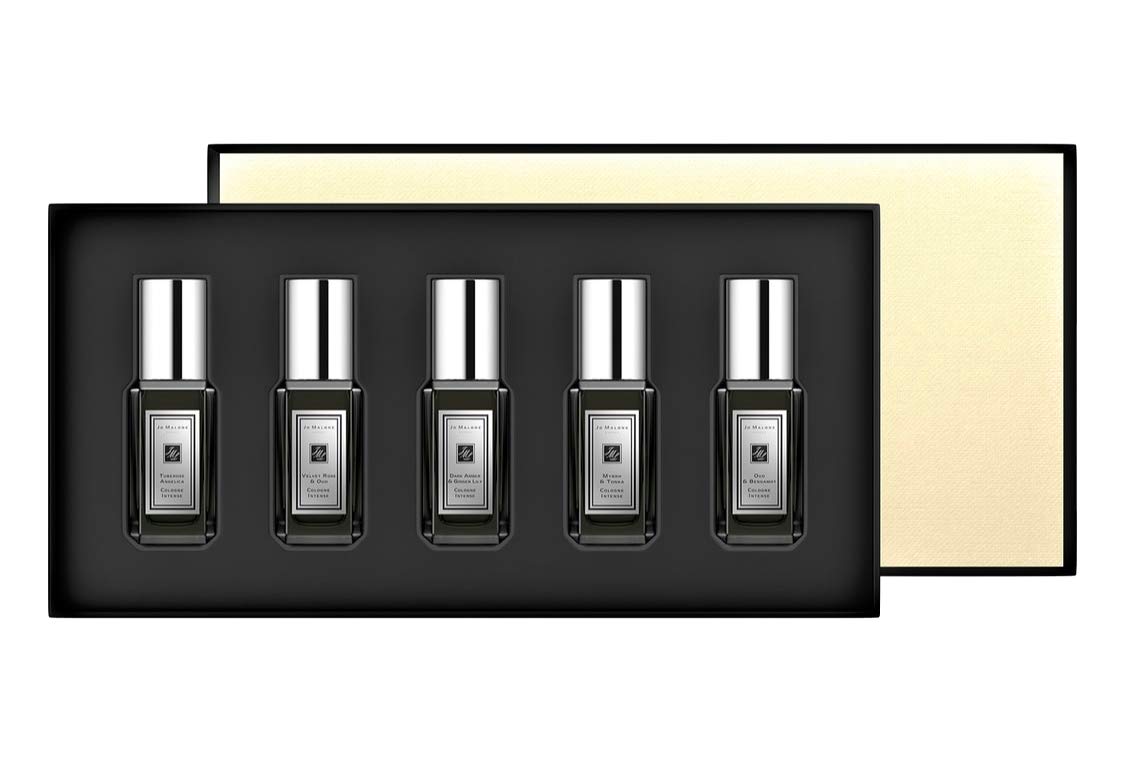 Jo Malone Intense Cologne 5-Piece Gift Set for Women - Luxury Perfume Collection for Date Night, Office & Special Occasions