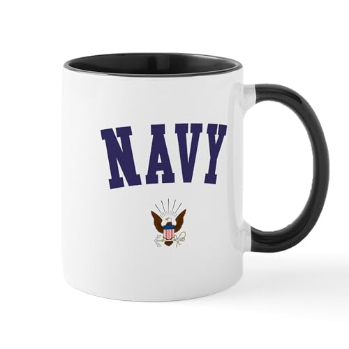 White/Black Inside - US NAVY Mug