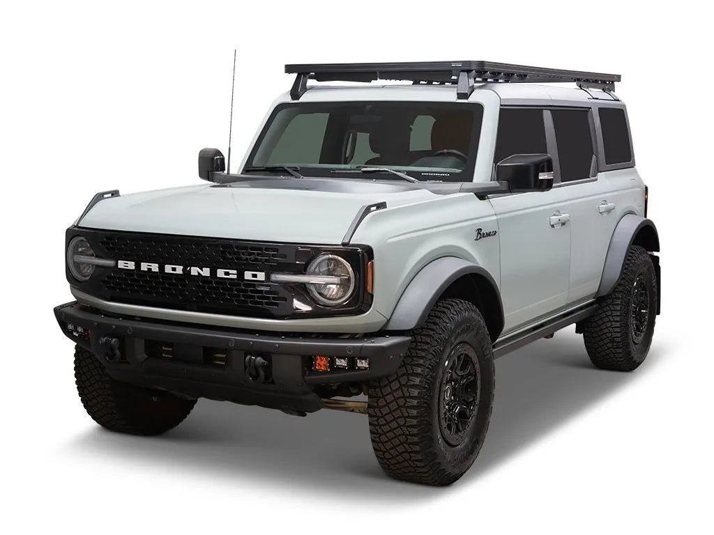 2021+ Ford Bronco 4-Door Hard Top Slimline II Roof Rack | Heavy-Duty Cargo Carrier for Off-Road Adventures & Camping Gear