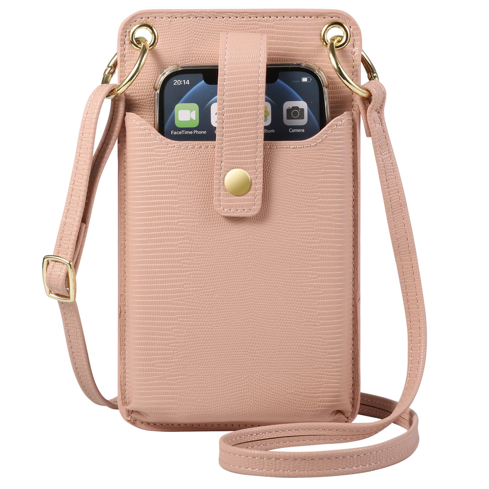YICHEEY Women's Crossbody Phone Purse with Card Slot - Perfect for Travel & Daily Use