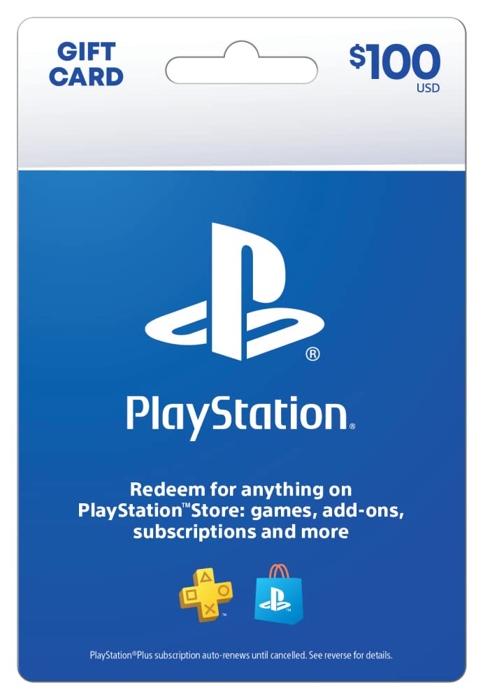 Sony PlayStation Gift Card - Digital Code for PS5, PS4 Games & Subscriptions - Perfect for Gaming Enthusiasts & Holiday Gifts