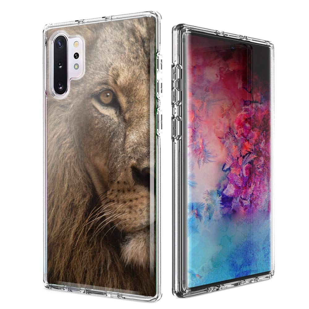 Samsung Galaxy Note 10 Plus Lion Phone Case - Stylish Double Layer Protection for Daily Use