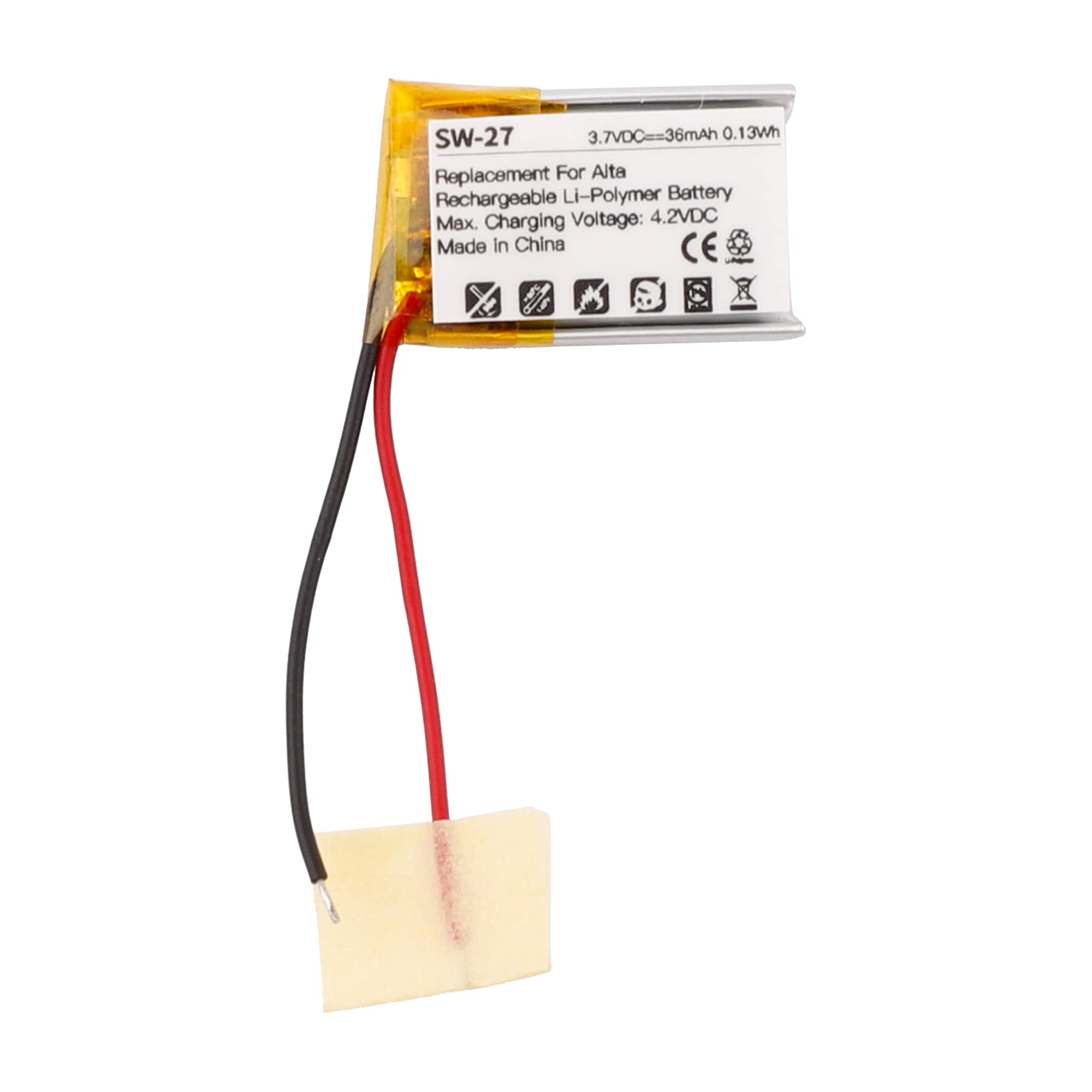 FB406 Replacement Battery for Alta Activity Tracker & Smart Fitness Watch - Long-Lasting Power for Workouts, Running, and Daily Activity Tracking