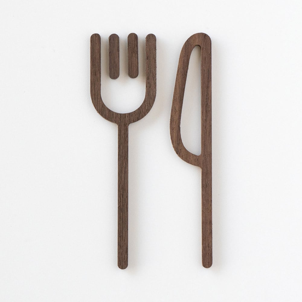 MOHEIM Rustic Walnut Restaurant Sign - Vintage Wooden Cafe Sign for Home, Bar, Coffee Shop & Restaurant Decor
