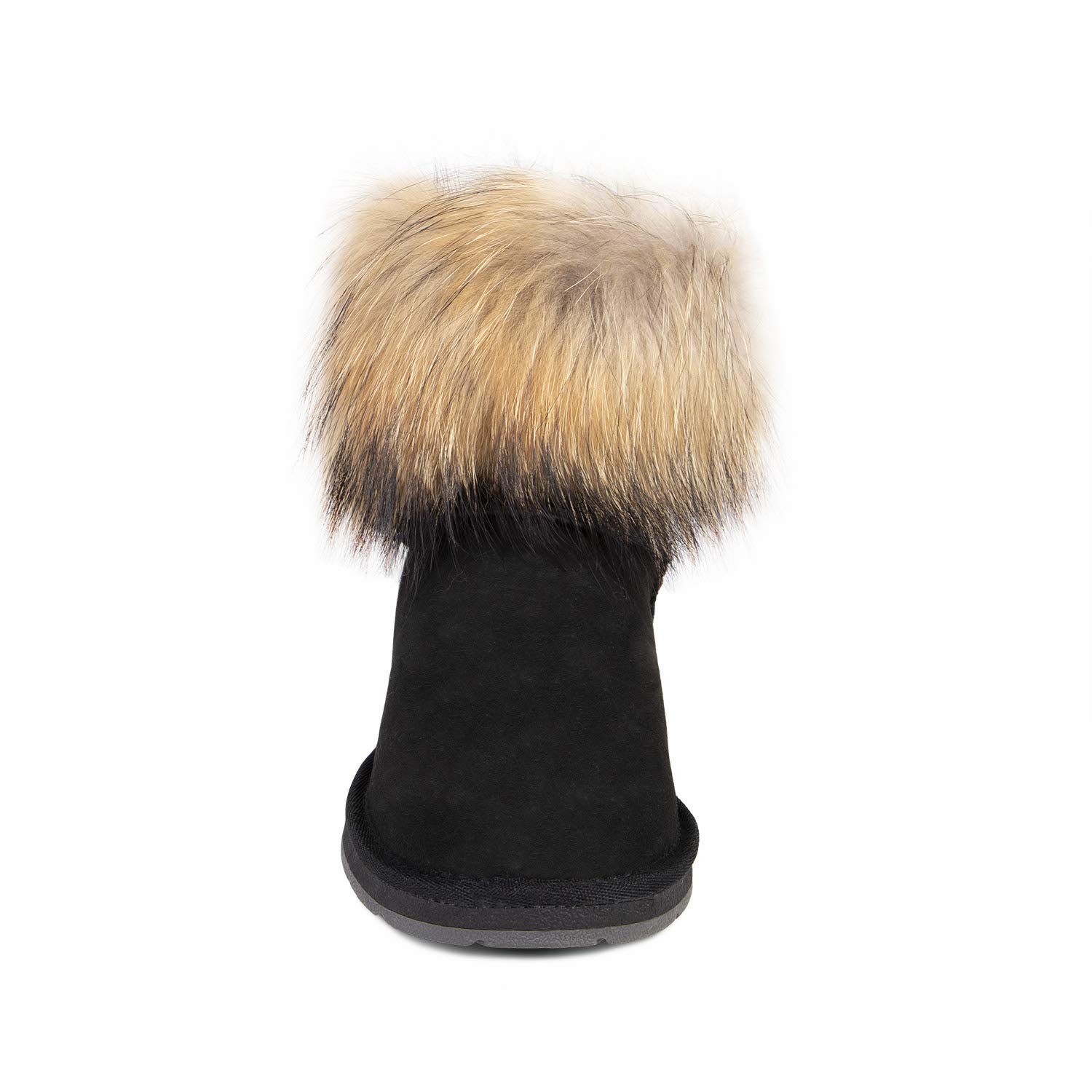 Cloud Nine Women's Sheepskin Fashion Ankle Boots - Cozy Winter Booties for Casual Outfits & Outdoor Adventures