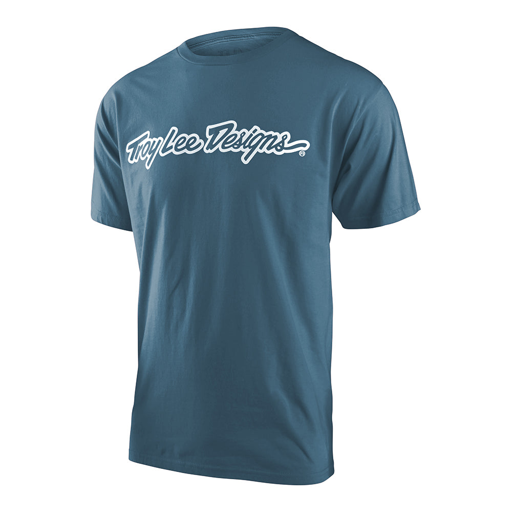 Premium Short Sleeve T-Shirt for Men - Signature Slate Color - Soft Cotton Comfort Fit - Casual & Streetwear Style - Perfect for Everyday Wear, Gym, and Outdoor Activities