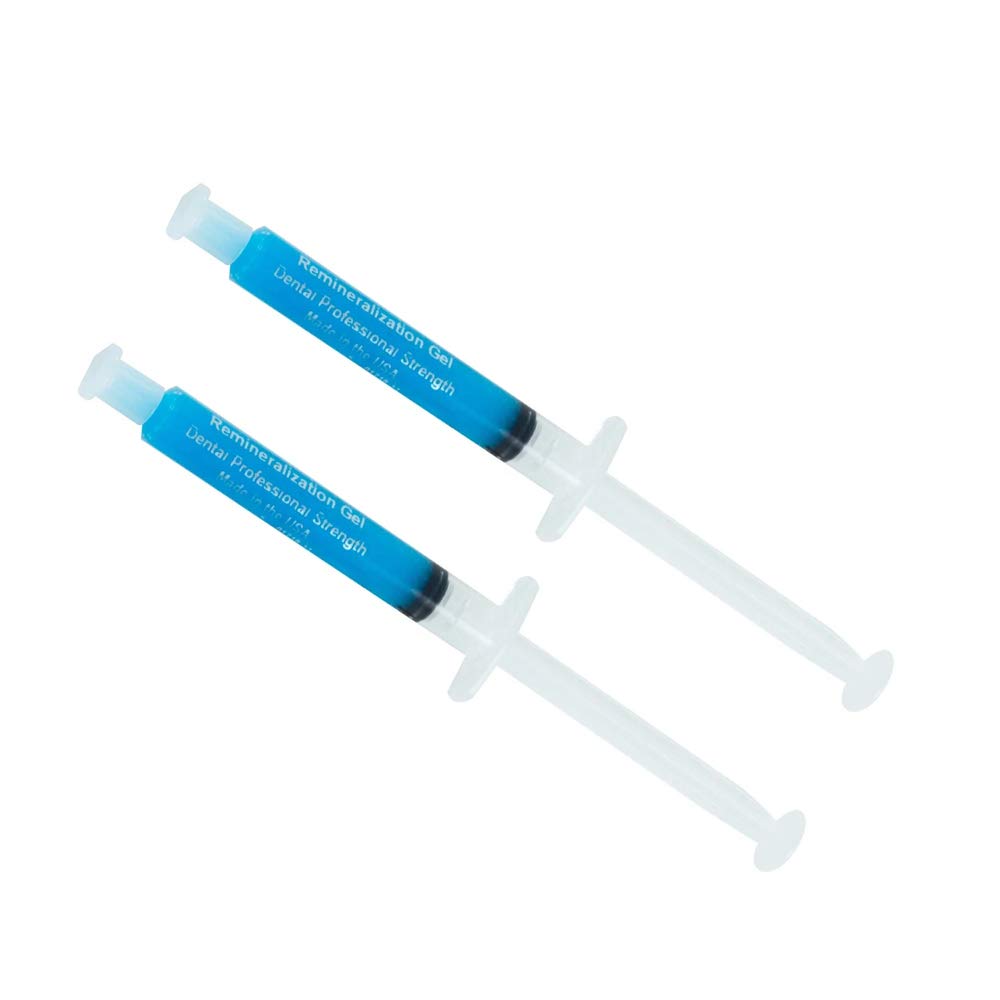 Professional Teeth Whitening Kit with 3ml 35% Carbamide Peroxide Gel & 3ml Remineralization Gel - Includes 2 Syringe Dispensers & Custom Mouth Trays for Brighter Smile at Home | Perfect for Weddings, Job Interviews & Special Occasions